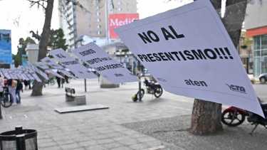 El sindicato docente ATEN se opuso a la ley de presentismo. Foto archivo: Florencia Salto.