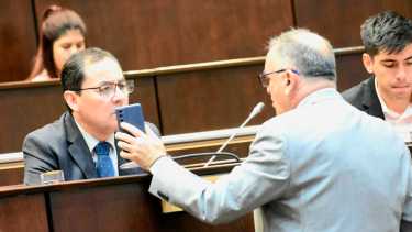 En la sesión del miércoles, la mayoría de los bloques rechazó el pliego de Islas. (Matías Subat)