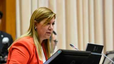 Gloria Ruiz, vicegobernadora de Neuquén. Foto: Matías Subat.