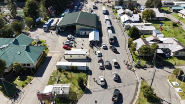 El paso internacional Cardenal Samoré opera con normalidad. Foto: gentileza Delegación Presidencial Provincial de Osorno.-