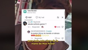 «Solitario gamer», el joven de Cutral Co que es viral en redes y hasta se ganó el corazón de Bizarrap