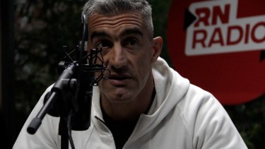 Manolo Berra pasó por los estudios de RN Radio. (Foto: Oscar Livera)