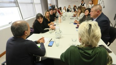 La reunión se desarrolló este martes en la Legislatura de Río Negro. 