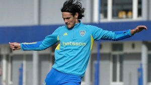 Alarma en Boca: Edinson Cavani volvió a entrenarse diferenciado ¿cuándo volvería?