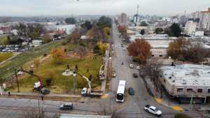 Volvió la luz al centro de Cipolletti: finalizaron los trabajos de Edersa