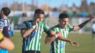 Germinal de Rawson goleó a Sol de Mayo. Foto: Gentileza.