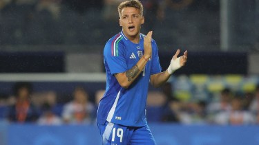 Mateo Retegui debutó en la Eurocopa con la Selección de Italia.