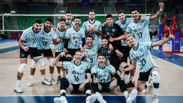 La Selección Argentina festejó el pase a París.