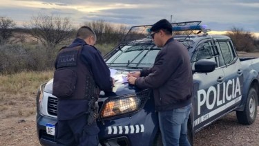 La mujer fue detenida en La Pampa para luego ser trasladada de vuelta a Mendoza. Foto: gentileza La Arena. 