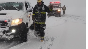 Nueva alerta por nieve en Neuquén y por lluvias en Río Negro. Foto: gentileza. 