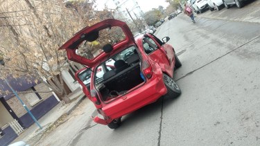 El choque ocurrió este miércoles en Roca. Foto: gentileza