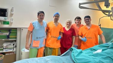 El equipo completó que salvó una vida. (FOTO: Gentileza Diario El Día, La Plata)