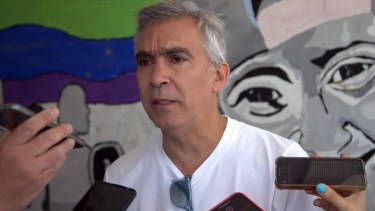 El presidente de la bancada de legisladores de Juntos Somos Río Negro y candidato a senador, Facundo López,