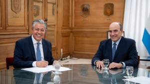 Guillermo Francos recibió a Rolando Figueroa y por primera vez destrabó fondos para obras en Neuquén
