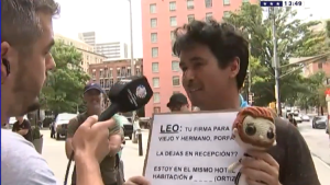 Maxi es de Allen, viajó a ver la Copa América y busca la firma de Messi: «Estoy en el mismo hotel que la Selección»