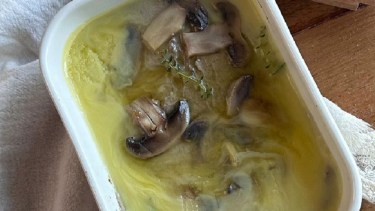 Era para untar… paté de hongos y tomillo