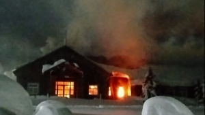 Incendio en la escuela de Caviahue: qué dijo el informe policial sobre el origen del fuego