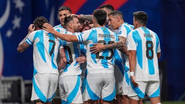 La Selección Argentina cantó contra Francia y el video tuvo repercusiones en las redes sociales. 