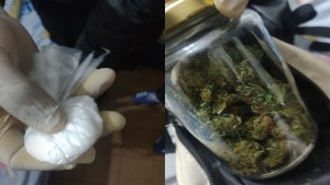 Secuestraron cocaína, marihuana y un arma tras un allanamiento en Viedma