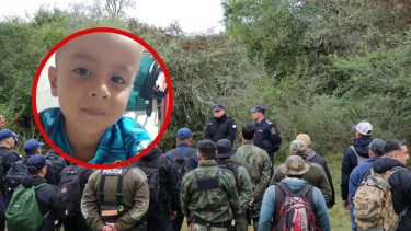 Intensa búsqueda de Loan Danilo Peña, el niño desaparecido en Corrientes.