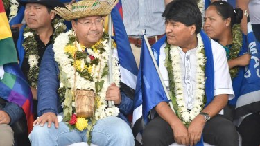 Evo Morales aseguró que Luis Arce organizó un "autogolpe". Crédito EFE