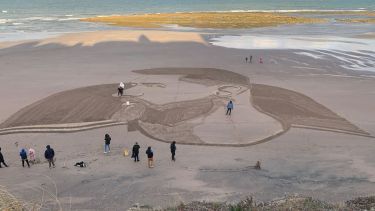 El capital con su gente. (FOTO: Gentileza)