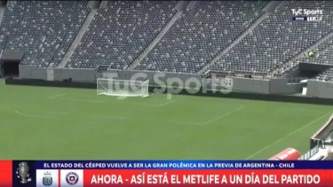 Crece la preocupación por el estado del MetLife Stadium para Argentina-Chile: «Hay algunos desniveles&#8230;»