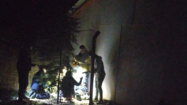 Encontraron a "Tina" la mujer de 80 años que era intensamente buscada en Cipolletti. Foto: gentileza Miguel Parra.