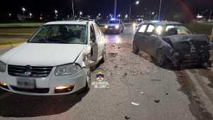 Neuquén y un choque de alto impacto: mirá cómo quedaron los autos