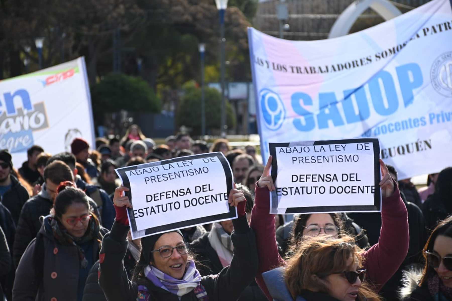 ATEN no es el único gremio en conflicto por el presentismo en Neuquén ...