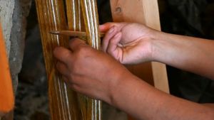 ¿Que hay detrás de las matras, los tejidos en telar mapuche que son el símbolo de la fiesta de Valcheta?