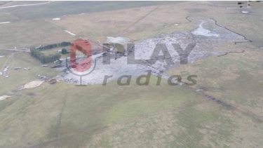 La rotura del oleoducto se registró en una zona rural y, en principio, se descartó que haya sido intencional.  (Foto gentileza)