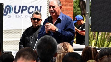 Juan Carlos Scalesi lleva ocho mandatos al frente de UPCN Río Negro.