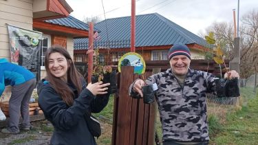 Durante la semana del ambiente el Parque Nacional Lanín llevó adelante su tradicional campaña “Plantemos Nativas”. Foto: Gentileza Parque Nacional Lanin. 
