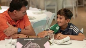 Video: la tierna revelación de Thiago Messi sobre en qué selección quiere jugar