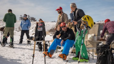 Aventuras en la Ruta 41 en Santa Cruz. Foto: gentileza Horacio Barbieri