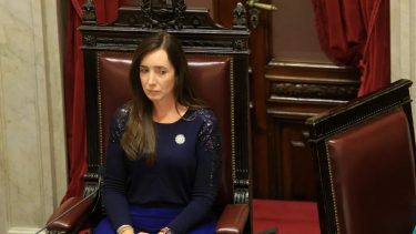 Villarruel tendrá una compleja semana en el Senado. 