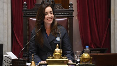La vicepresidenta aseguró que denunciarán a quiénes hicieron destrozos en el Congreso.