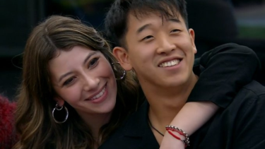 Los tortolitos se reencontraron y protagonizaron tiernos y divertidos momentos. 