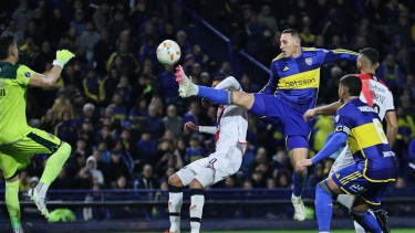 Lema se lesionó en la práctica y es baja para la Copa Sudamericana.