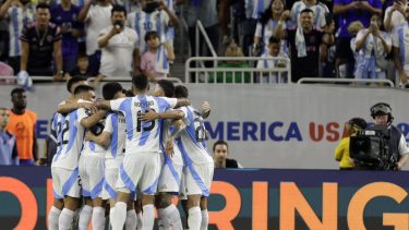 Argentina le ganó a Ecuador y pasó a semifinales. (Foto: Fotobaires)