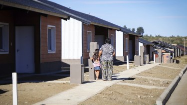 El IPPV entregó las viviendas recuperadas. 