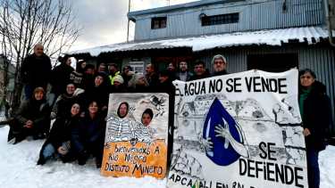 Organizaciones ambientalistas y mapuches de la cordillera se pronunciaron en contra del proyecto Calcatreu. Foto: Gentileza