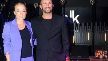 Sabrina Carballo con Damián Potenza