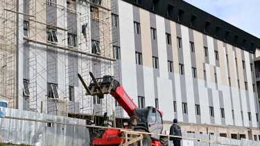 La obra de ampliación del hospital de Bariloche volvió a estar en un discurso de apertura de sesiones, el equipamiento tendrá un costo de 35 millones de dólares. Archivo