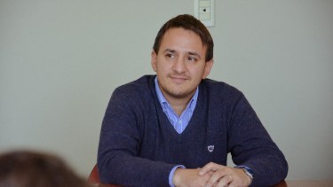 El intendente de Río Colorado, Duilio Minieri.