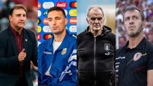 Los técnicos argentinos hacen historia en la Copa América: los cuatro grupos fueron ganados por sus equipos