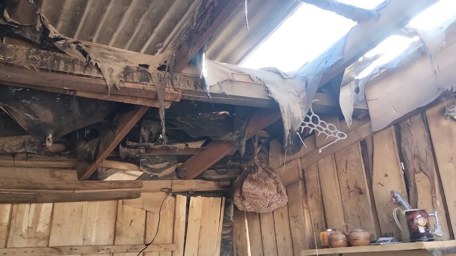 La Escuela 175 de Neuquén lanzó una campaña solidaria para una familia que perdió todo en un incendio en la meseta. Foto: Neuquén
