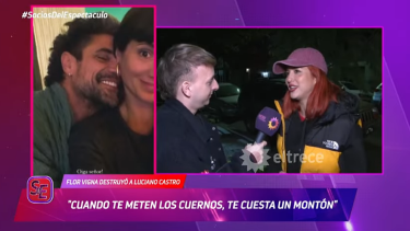 Flor Vigna contó que Luciano Castro le fue infiel  con Griselda Siciliani. 
