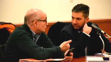 Palmieri, a la izquierda, renunció a la defensa de Sánz y Montoya. (Archivo/Matías Subat)